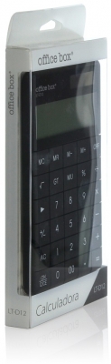 Calculator de birou plat Office box, LT-D12, negru, 12 cifre